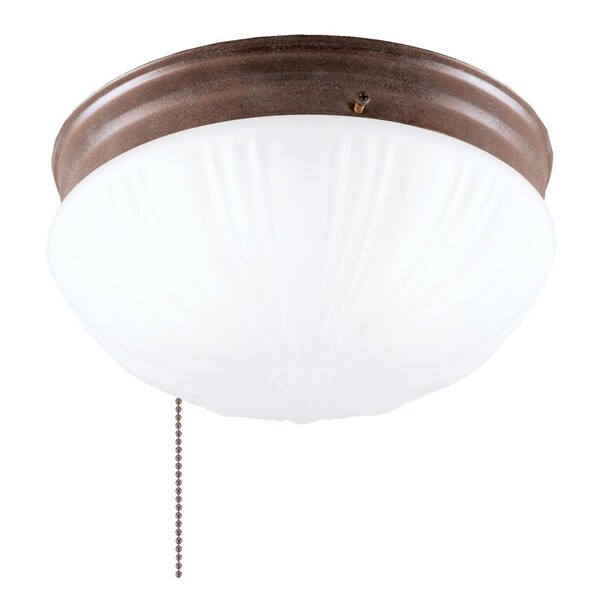 Westinghouse Two-Light Indoor Flush-Mount Ceiling Fixture Sienna Frosted Fltd Gls 6720200 - main